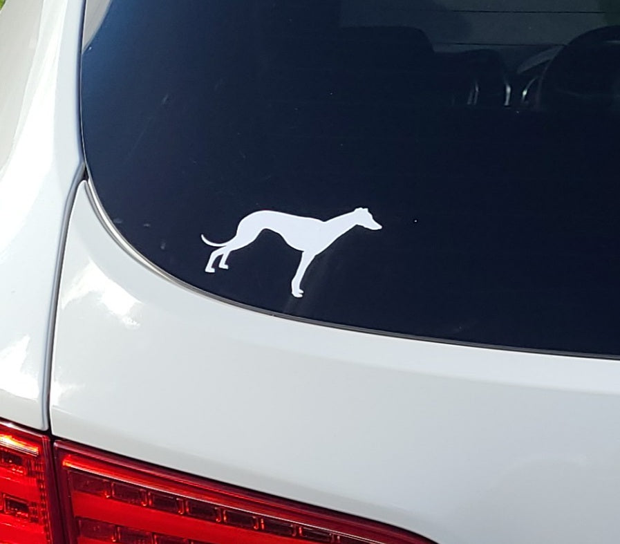 Ghound Silhouette decal.