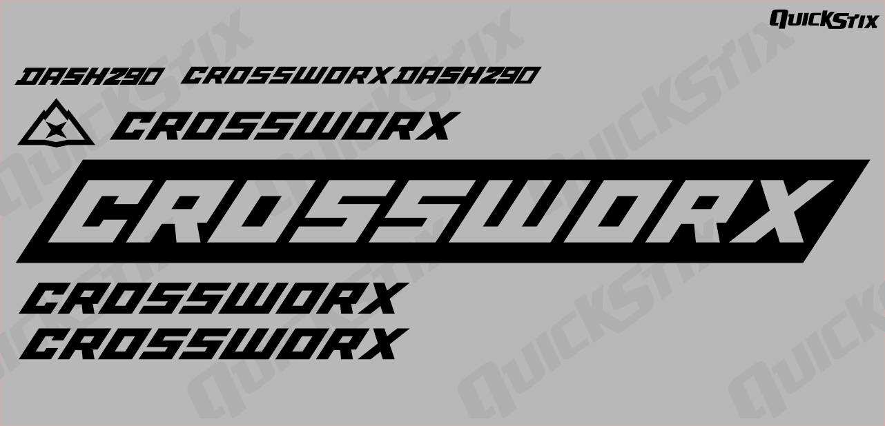 Crossworx DASH290 frame kit.